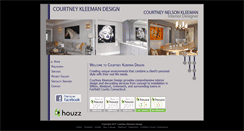 Desktop Screenshot of courtneykleemandesign.com